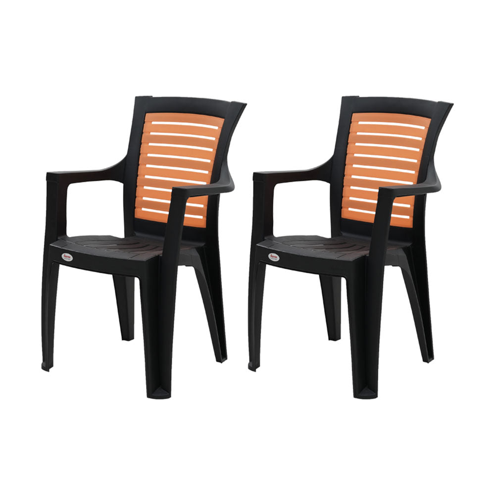 BLACK/ORANGE