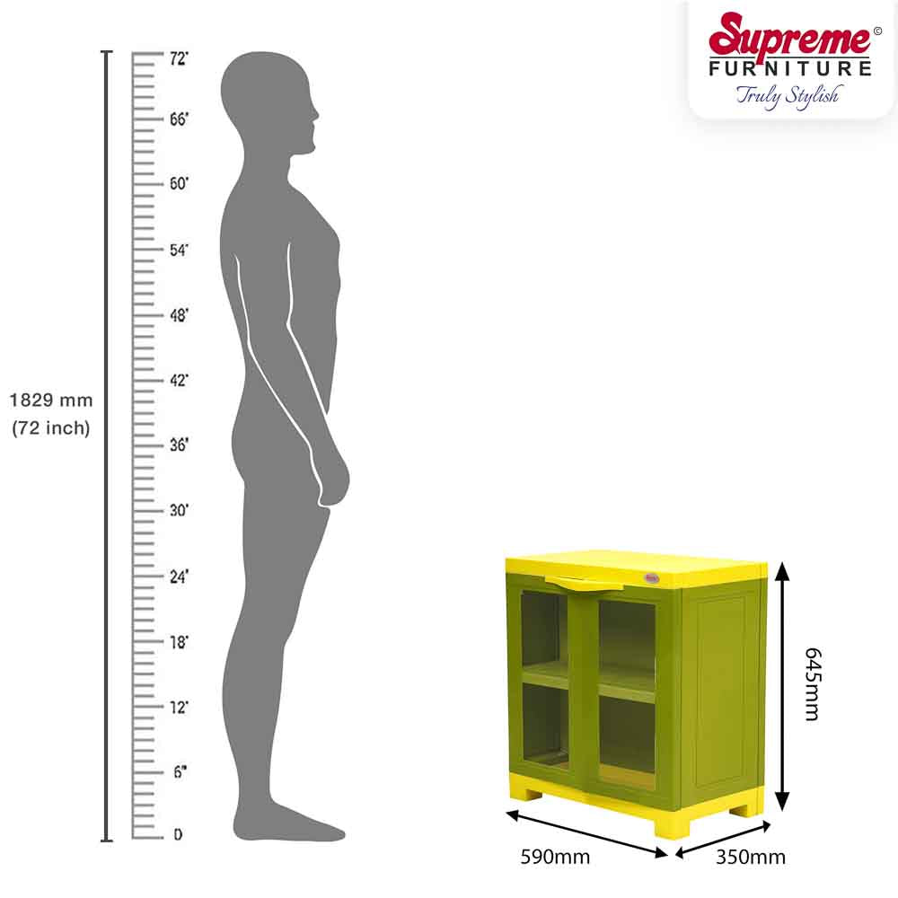 MEHANDI GREEN/LEMON YELLOW