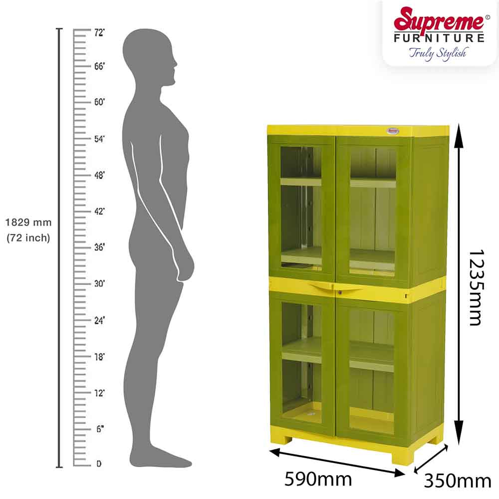 MEHANDI GREEN/LEMON YELLOW