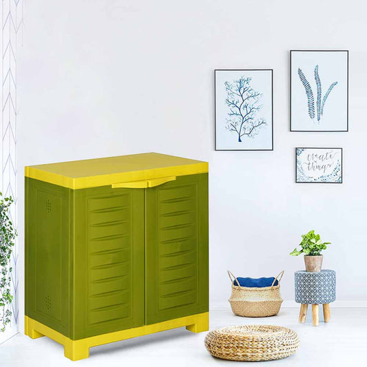 MEHANDI GREEN/LEMON YELLOW