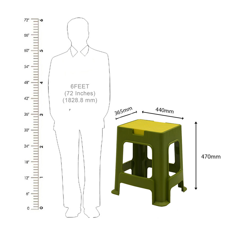 MEHANDI GREEN/LEMON YELLOW