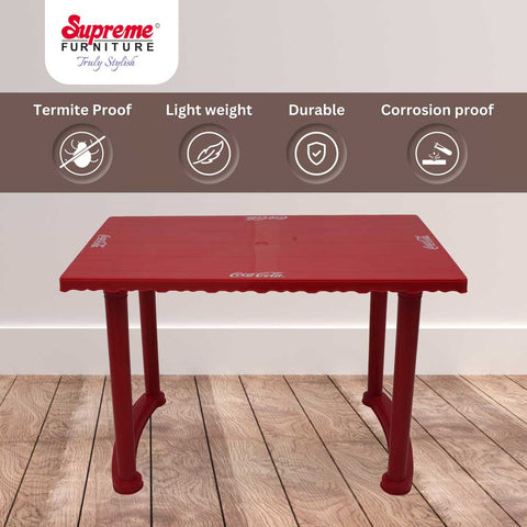 Supreme Table Supreme Atlanta Plastic Dining Table – Supreme Furniture