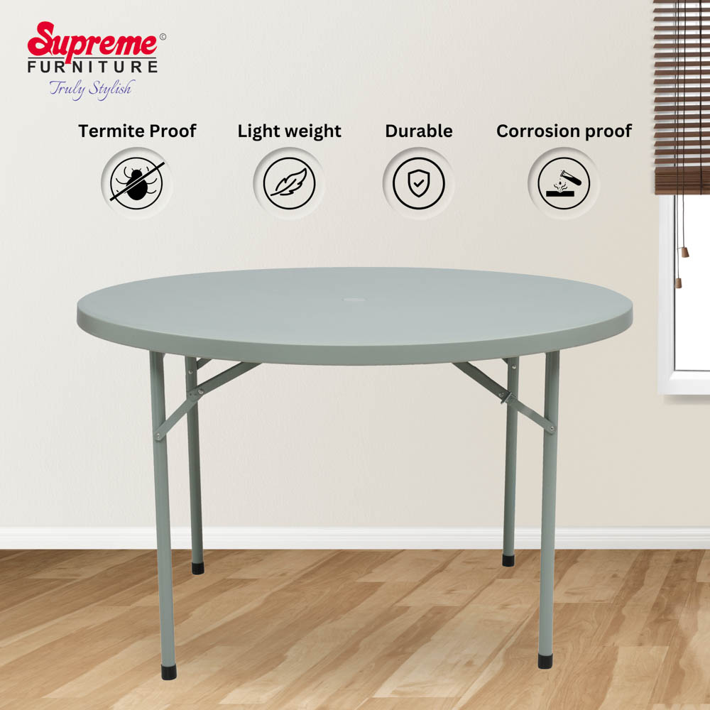 Supreme Table Supreme Party Foldable Plastic Dining Table – Supreme Furniture