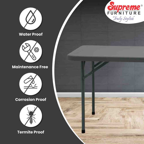 Supreme Table Supreme Buffet Foldable Plastic Dining Table – Supreme Furniture