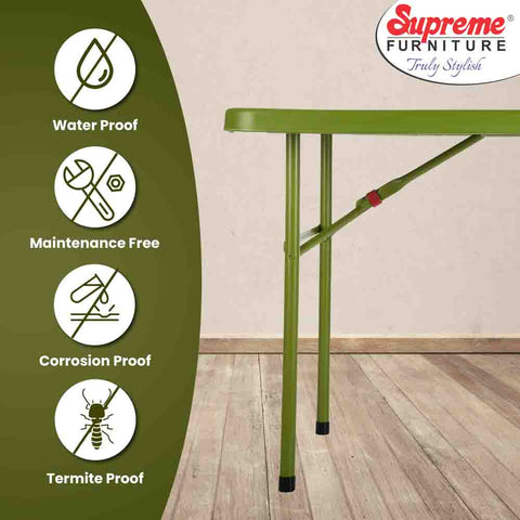 Supreme Table Supreme Swiss Foldable Plastic Dining Table – Supreme Furniture