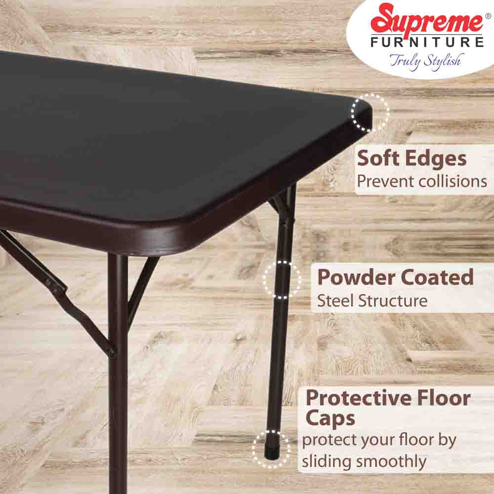 Supreme Table Supreme Buffet Foldable Plastic Dining Table – Supreme Furniture