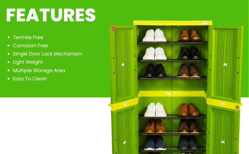 Supreme Aspen SR 2 Plastic Shoe Rack