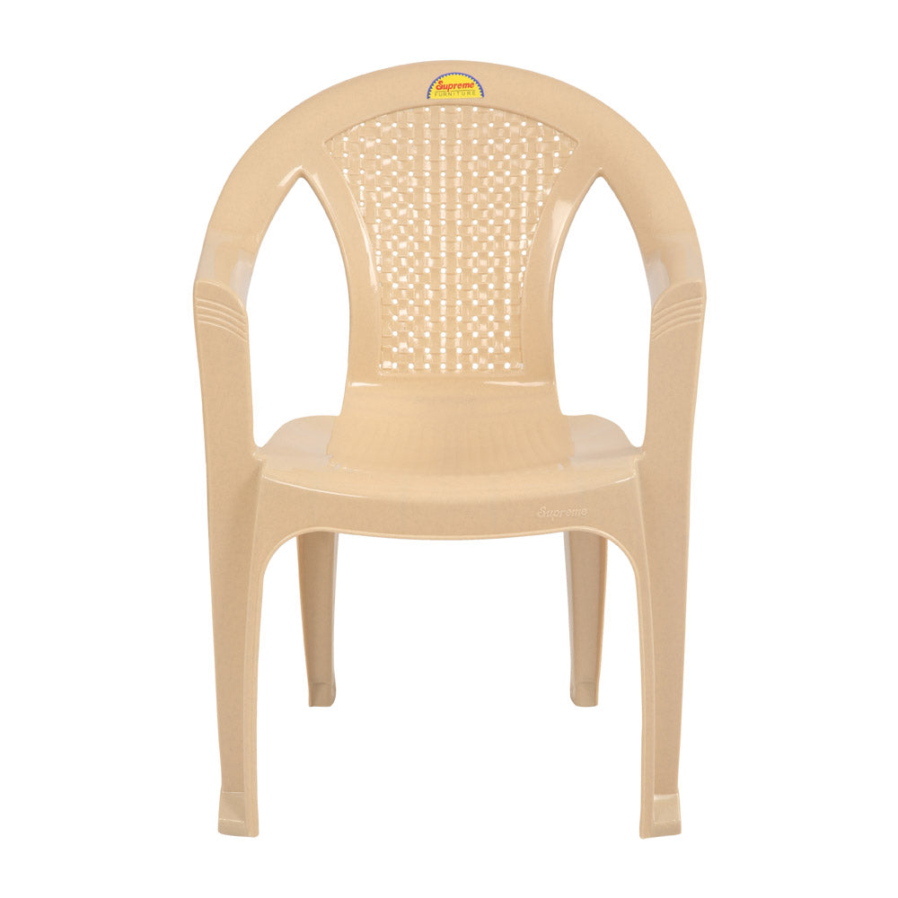 Supreme Optra Plastic With-Arm Chair – Supreme Furniture