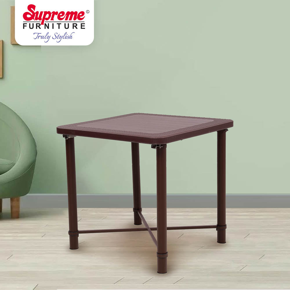 Supreme Table Supreme Shine Foldable Plastic Dining Table – Supreme Furniture