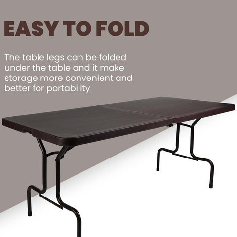 Supreme Table Supreme Sharp Foldable Plastic Dining Table – Supreme Furniture