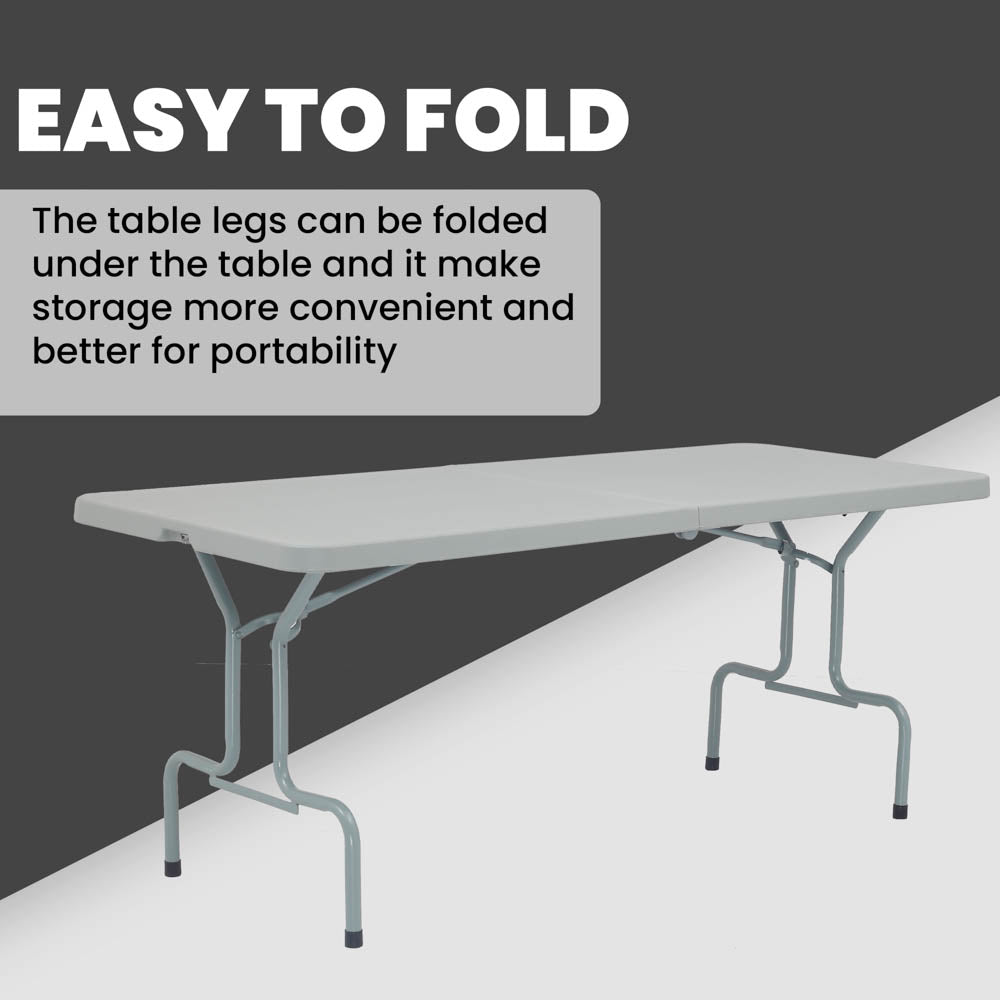 Supreme Table Supreme Sharp Foldable Plastic Dining Table – Supreme Furniture