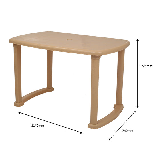 Supreme Arjun Plastic Dining Table – Supreme Furniture